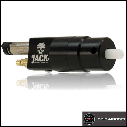 JACK electro-pneumatic gearbox conversion kit, black unit with front port and logo