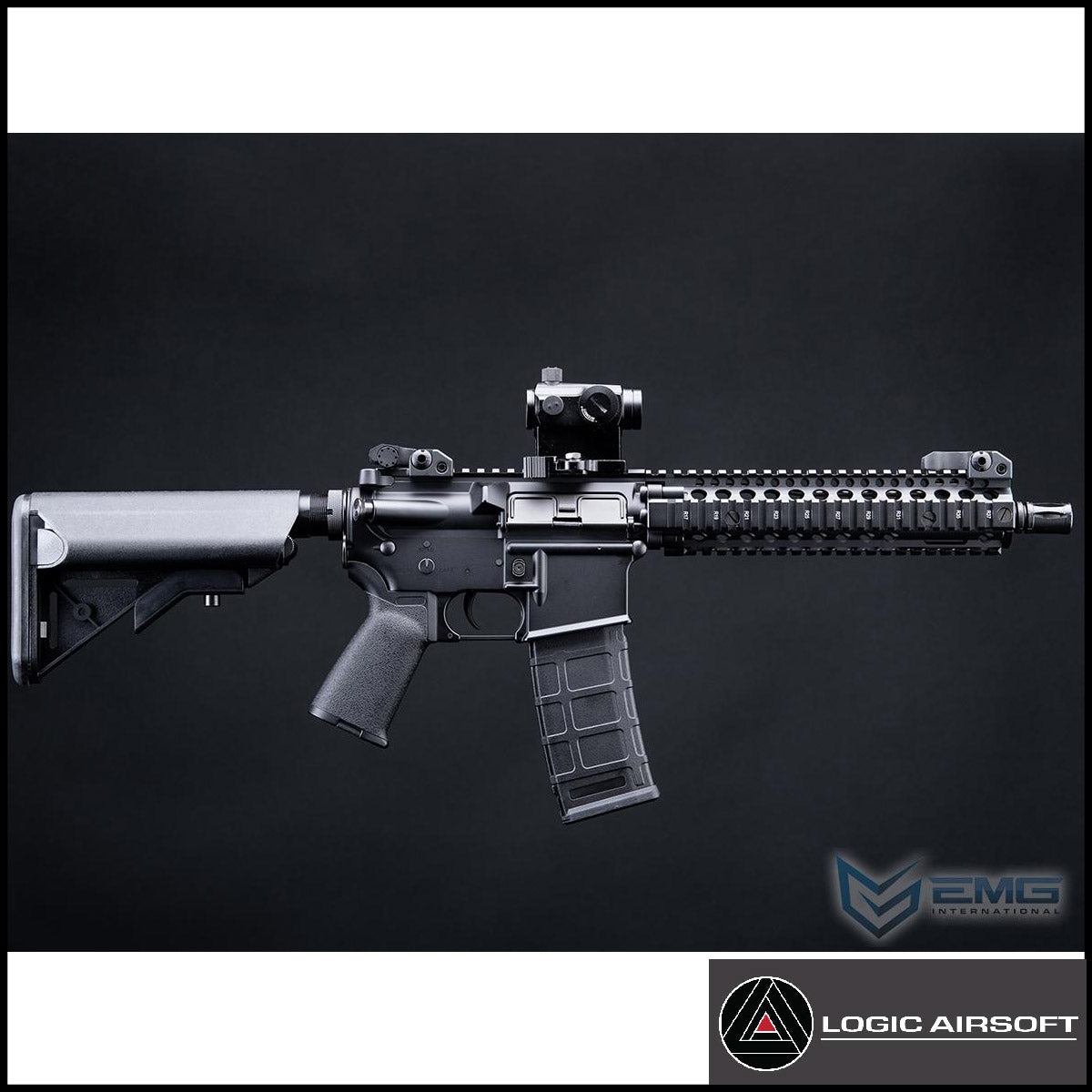 Daniel Defense DDMK18 Airsoft AEG Rifle - CYMA w/ Platinum QBS Gearbox Black