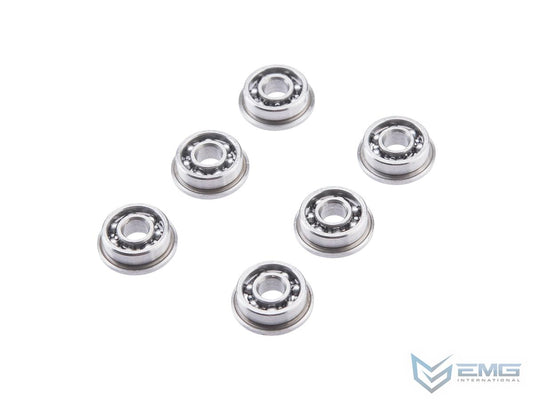 EMG x Umbrella Armory Multi-Fit 8mm J-Cage Bearing Set for Airsoft AEG Gearboxes (Model: 6 Count)