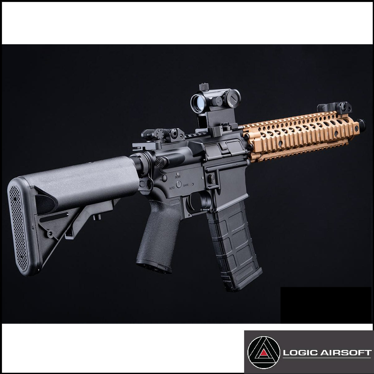 Daniel Defense DDMK18 Airsoft AEG Rifle - CYMA w/ Platinum QBS Gearbox Two-Tone
